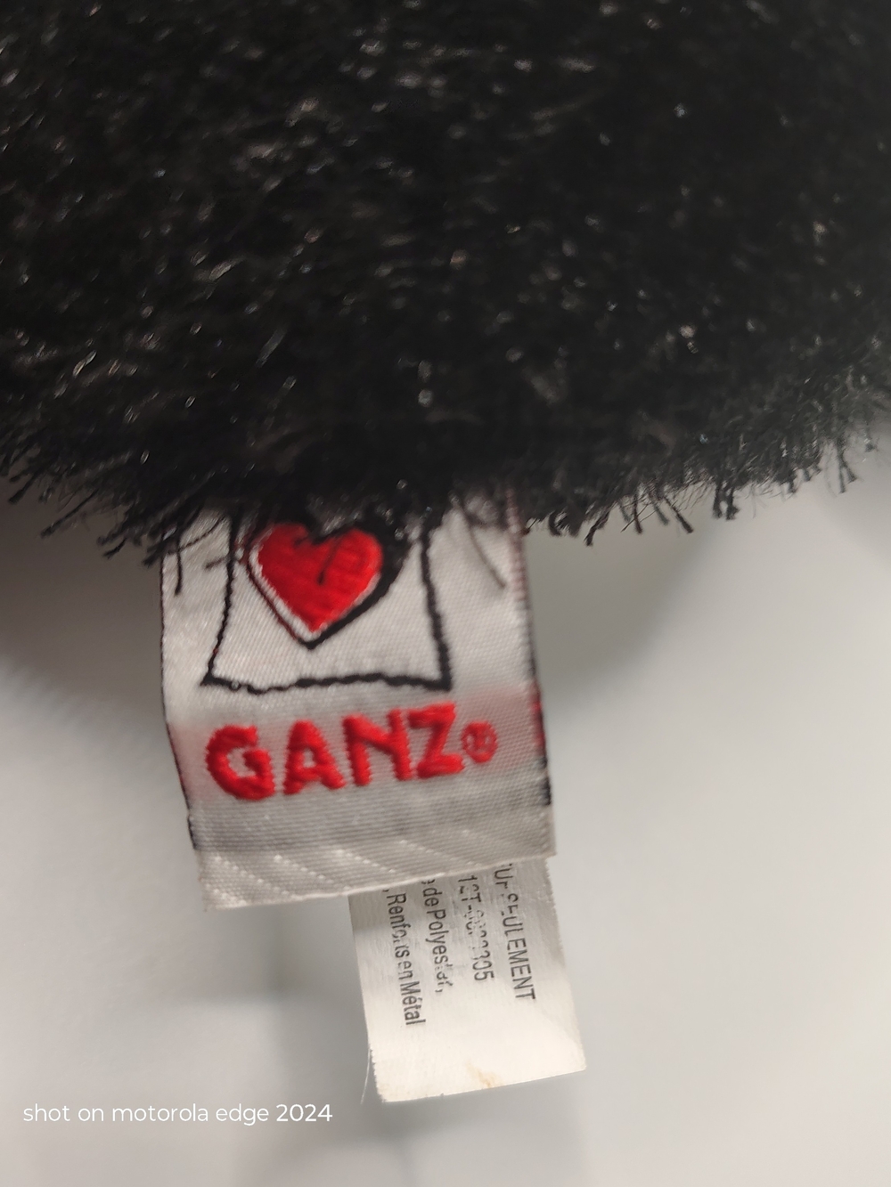 Ganz Webkinz Black Bat Plush (Style HM367) - Picture 7 of 7